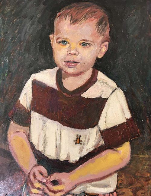 Robert Quackenbush Art - Portrait of Robert's Grandson